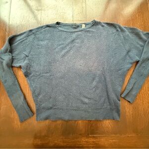 Tahari Teal  Crew Neck Sweater size small